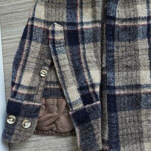 Eddie Bauer Wool Flannel, LARGE